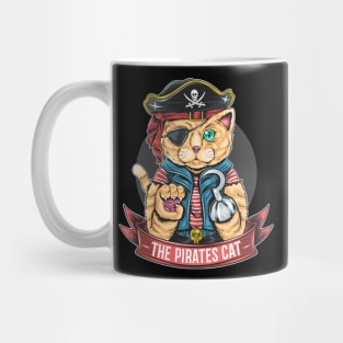 The Pirates Cat Mug